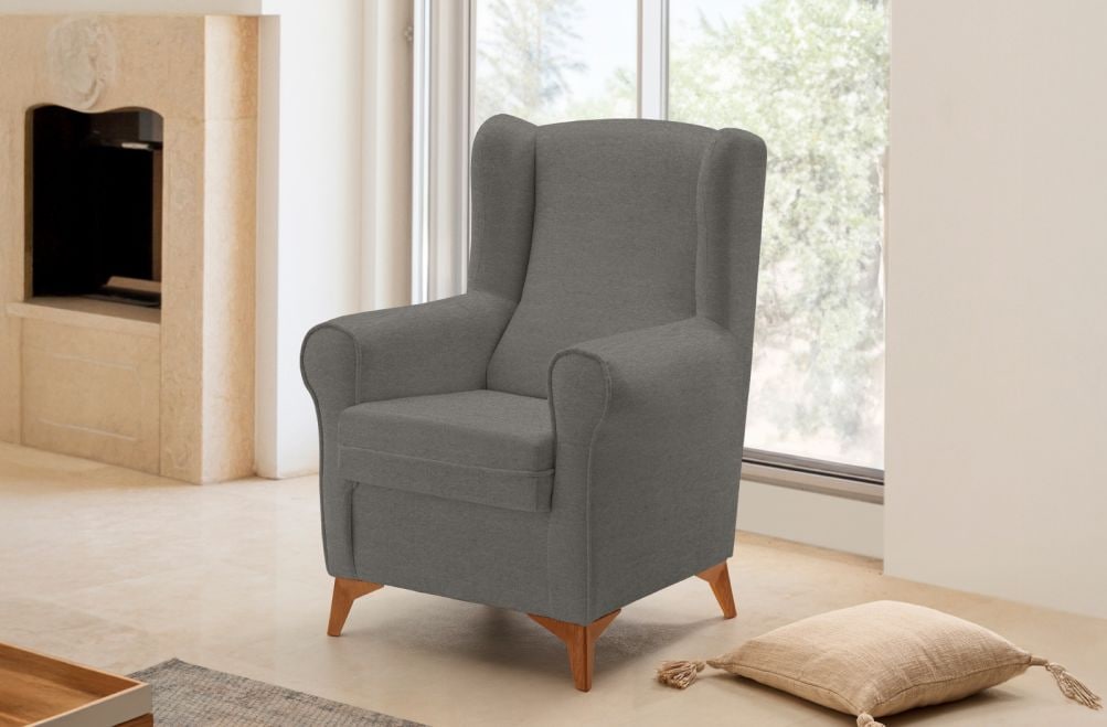 Sillón de tela Grace de HOME - principal