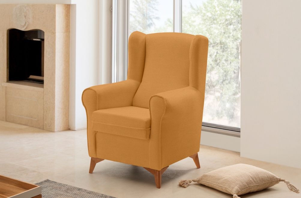 Sillón de tela Grace de HOME - principal