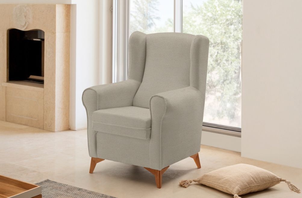 Sillón de tela Grace de HOME - principal