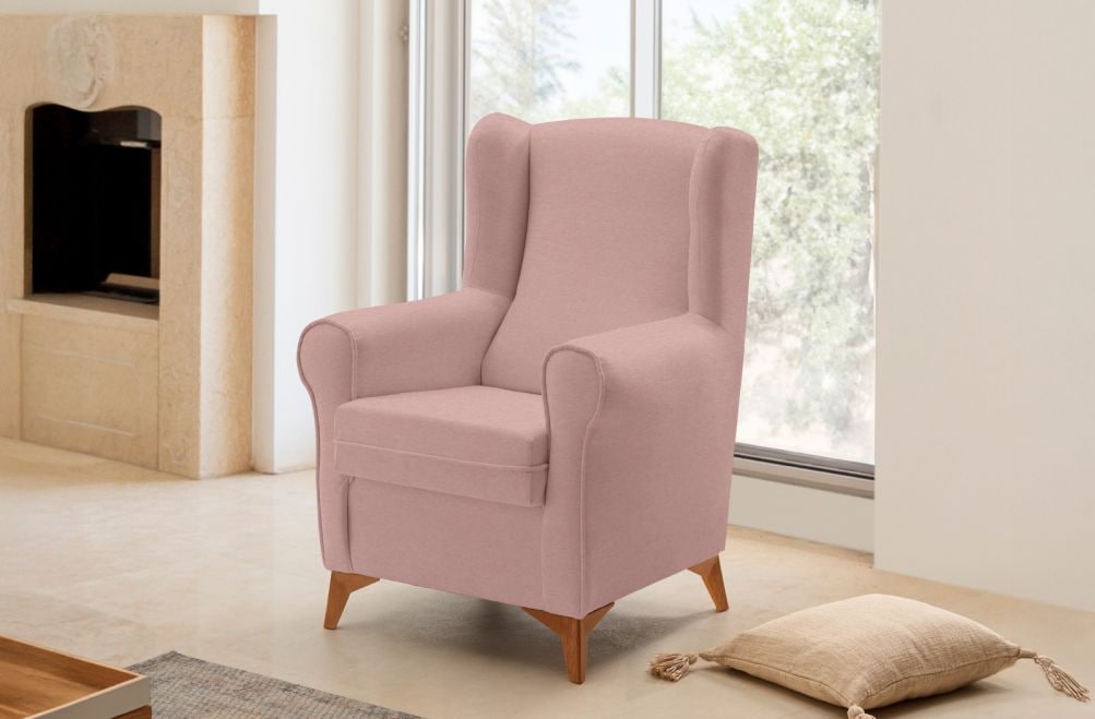 Sillón de tela Grace de HOME - principal