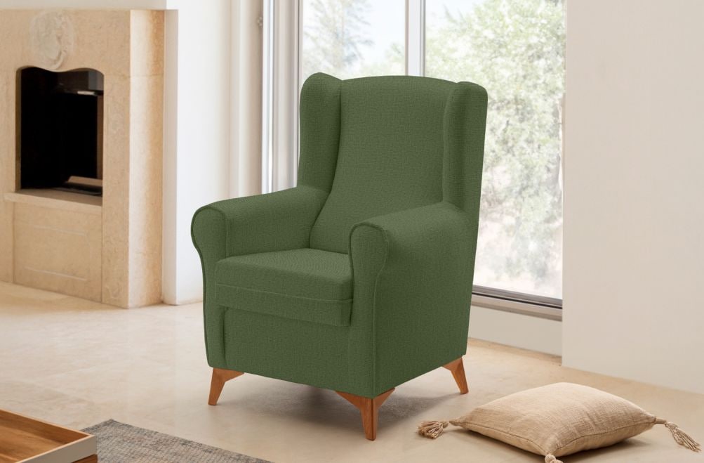 Sillón de tela Grace de HOME - principal