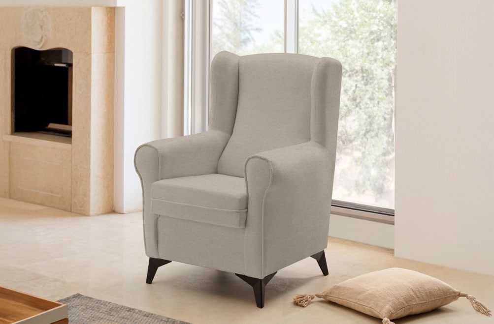 Sillón de tela Grace de HOME - principal