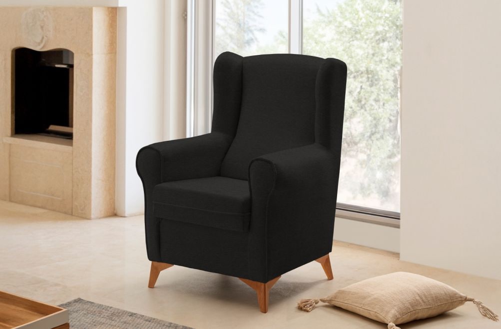 Sillón de tela Grace de HOME - principal