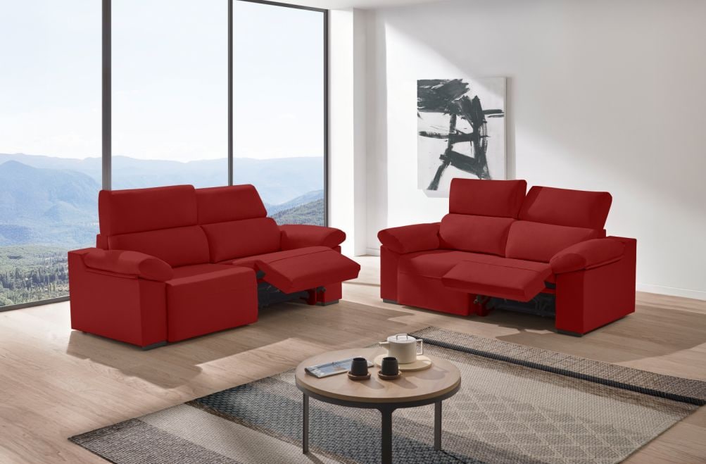 Sofá relax de tela Cuzco de HOME - principal