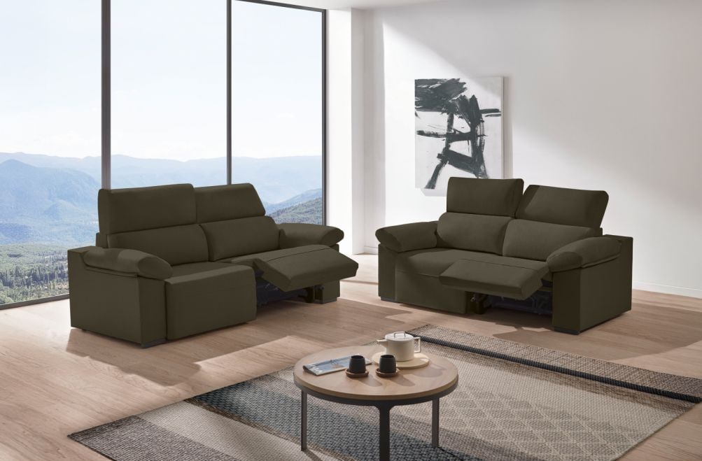 Sofá relax de tela Cuzco de HOME - principal