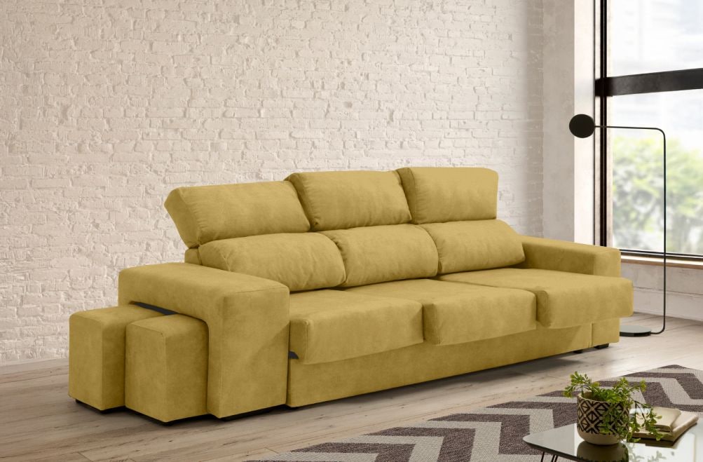 Sofá de tela Moly Plus de HOME - principal