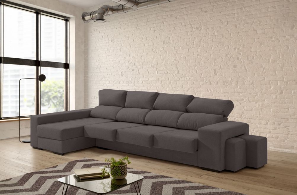 Sofá de tela Moly Plus de HOME - principal