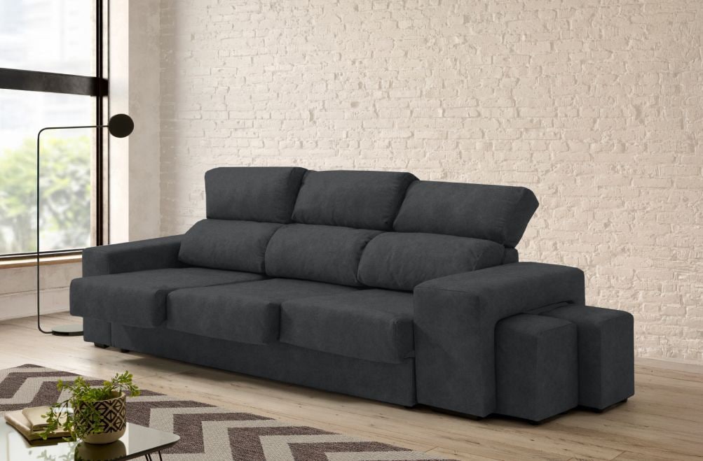 Sofá de tela Moly Plus de HOME - principal