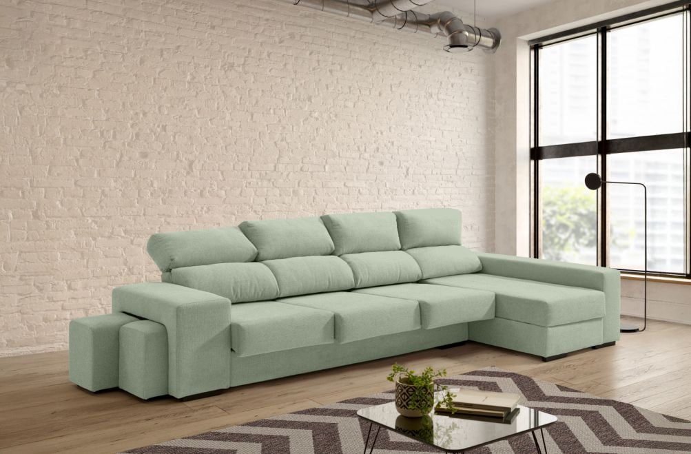 Sofá de tela Moly Plus de HOME - principal