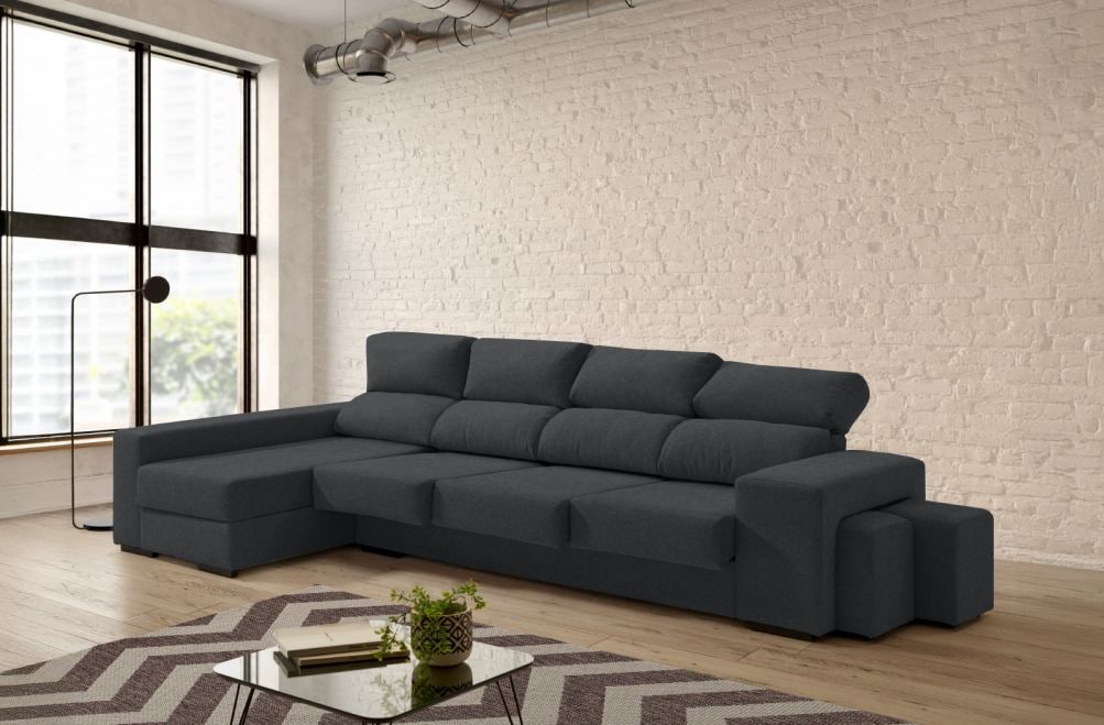 Sofá de tela Moly Plus de HOME - principal