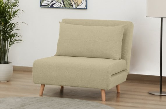 Sofá cama de tela Level de HOME - principal