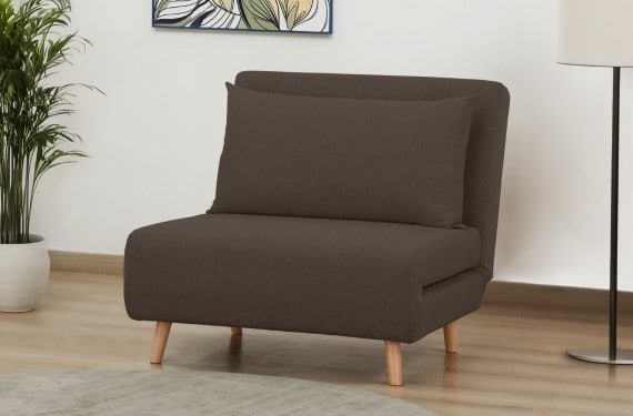 Sofá cama de tela Level de HOME - principal