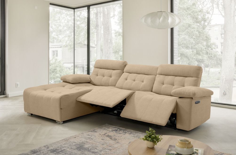 Sofá relax de tela Sebas de HOME - principal