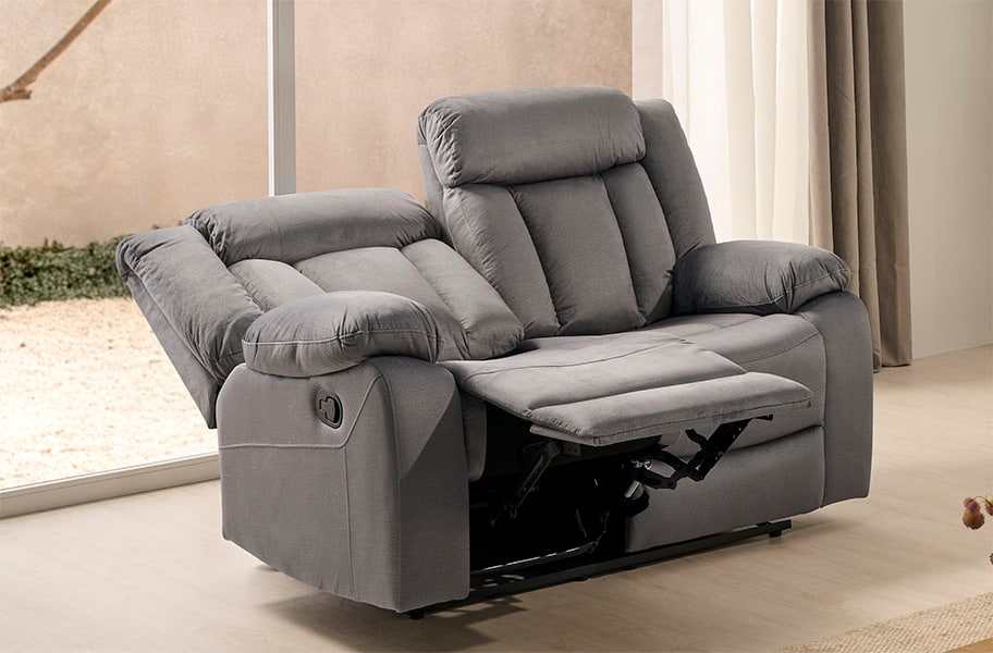 Sofá relax de tela Nero de HOME - principal