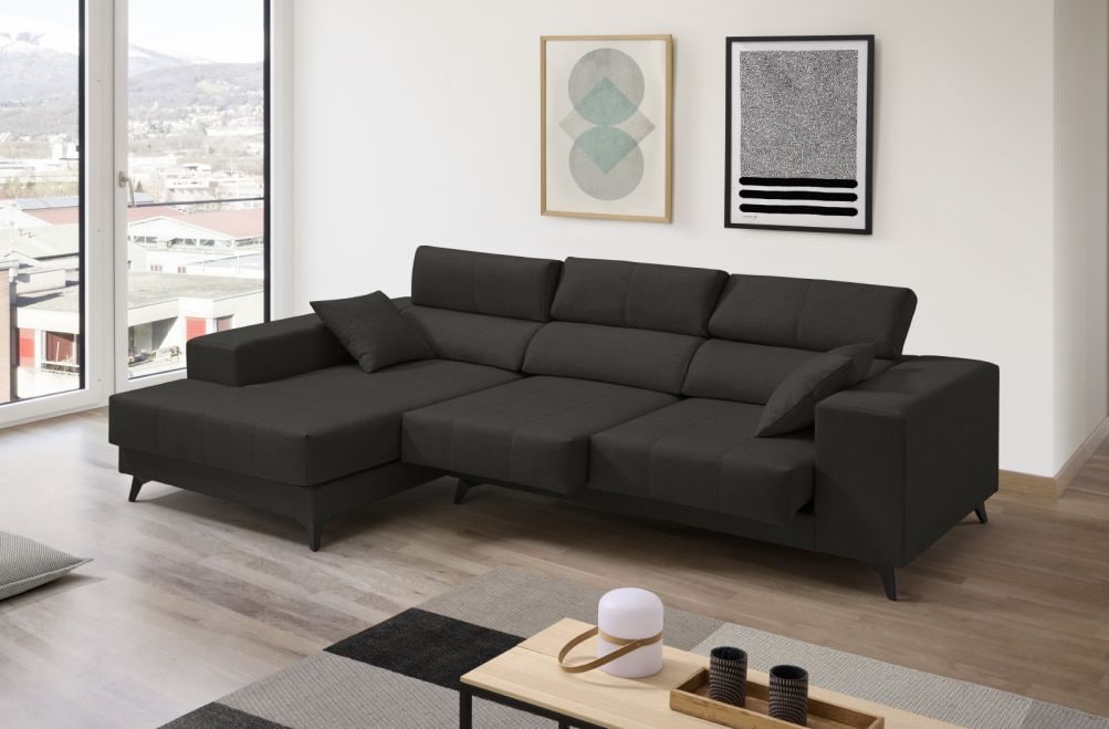 Sofá de tela Derek de HOME - principal