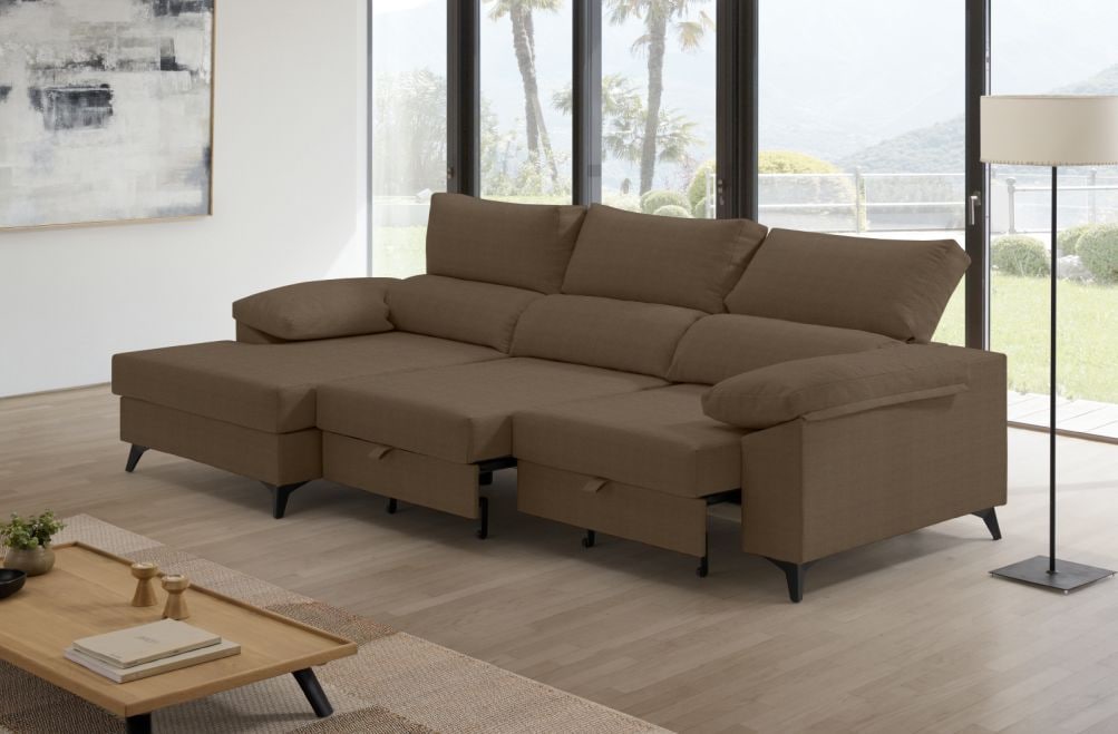 Sofá de tela Hércules de HOME - principal