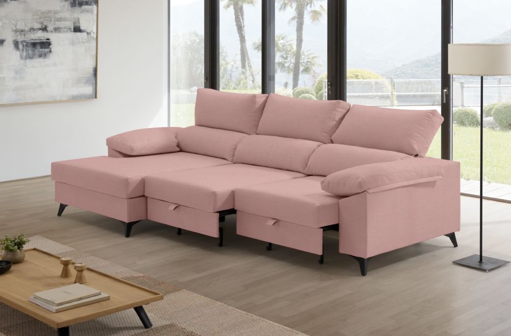 Sofá de tela Hércules de HOME - principal