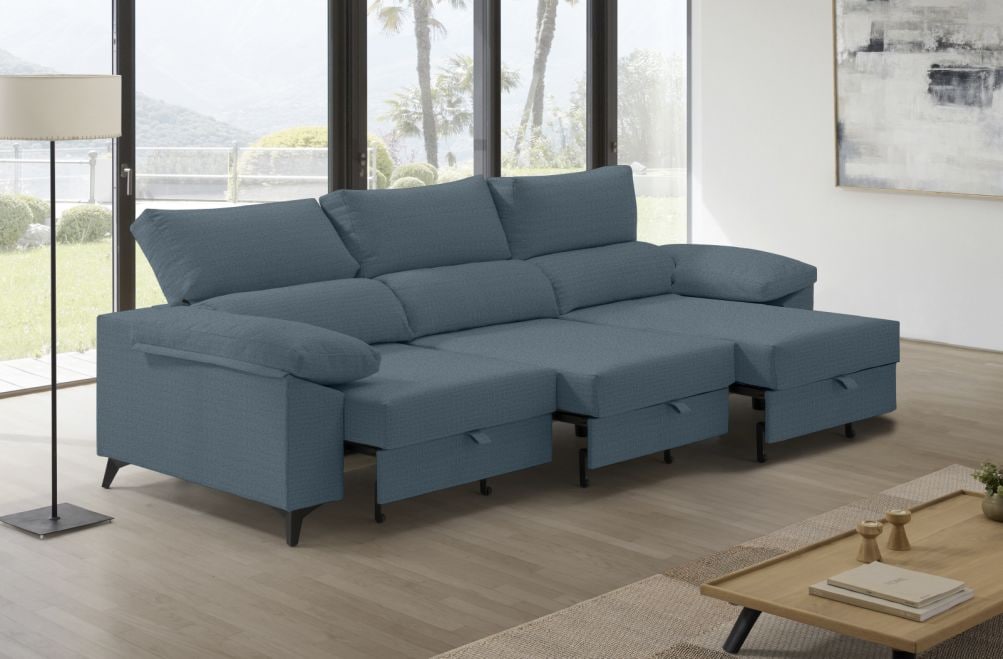 Sofá de tela Hércules de HOME - principal