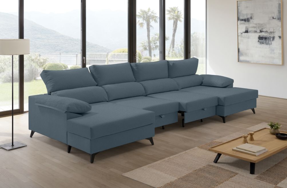 Sofá de tela Hércules de HOME - principal