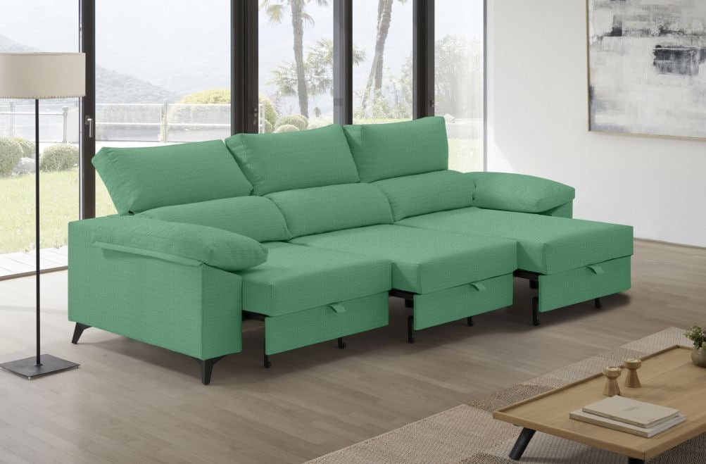 Sofá de tela Hércules de HOME - principal