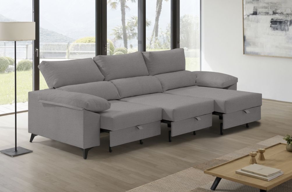 Sofá de tela Hércules de HOME - principal