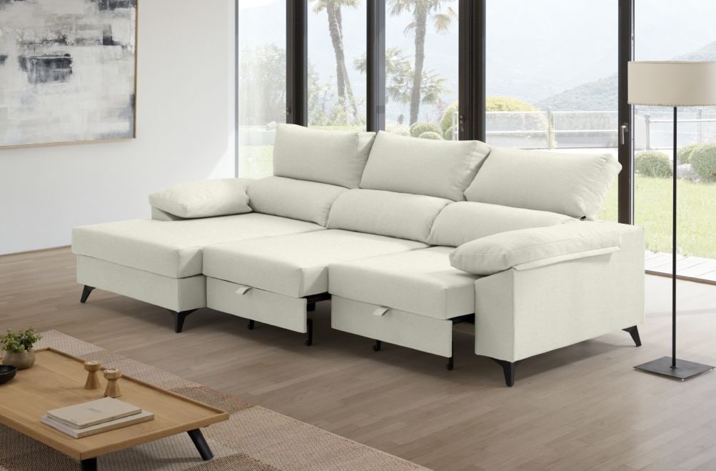 Sofá de tela Hércules de HOME - principal