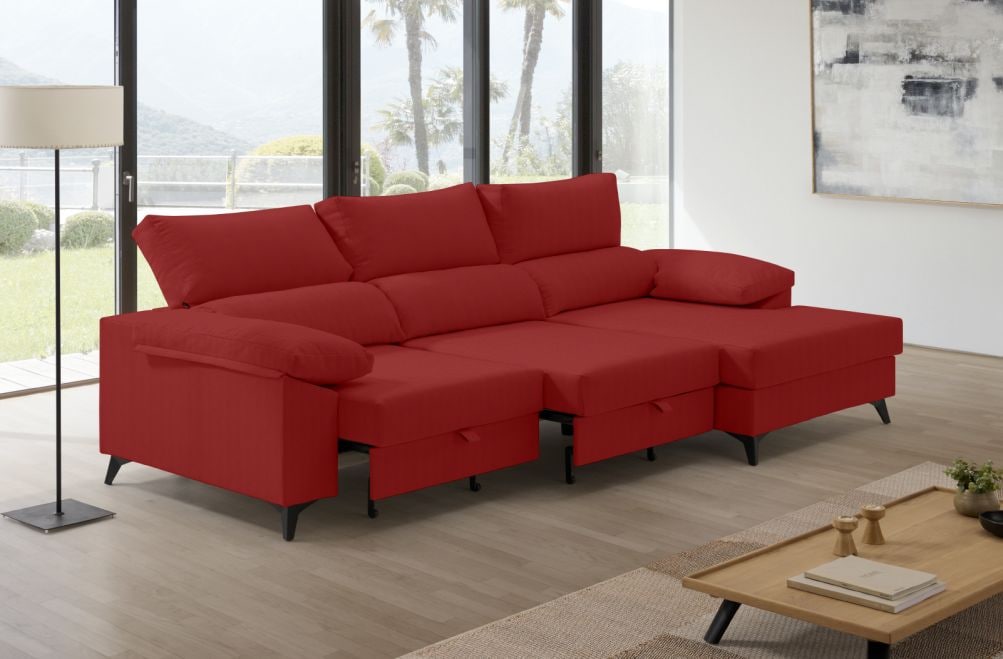 Sofá de tela Hércules de HOME - principal