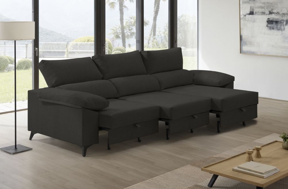 Sofá de tela Hércules de HOME - principal