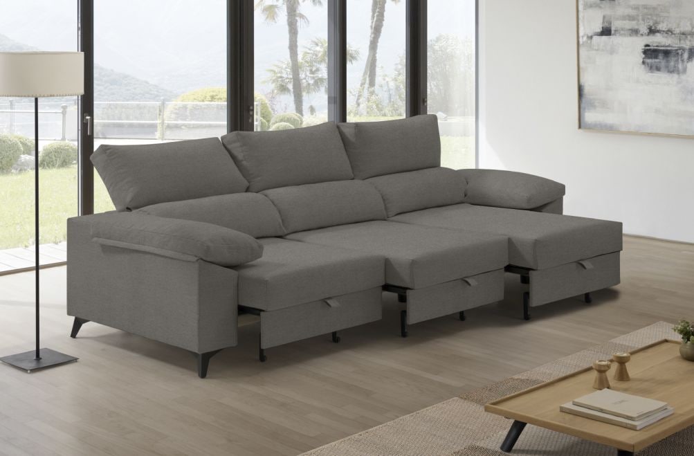 Sofá de tela Hércules de HOME - principal