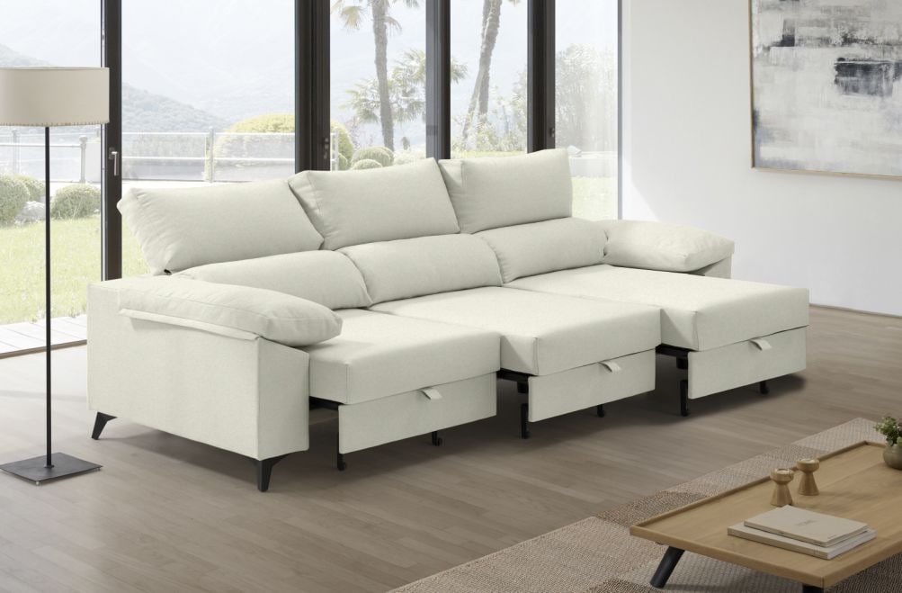 Sofá de tela Hércules de HOME - principal