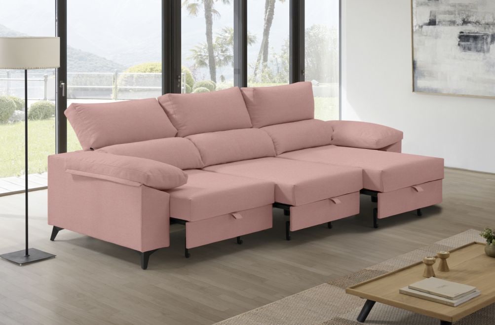 Sofá de tela Hércules de HOME - principal