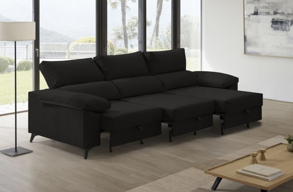 Sofá de tela Hércules de HOME - principal