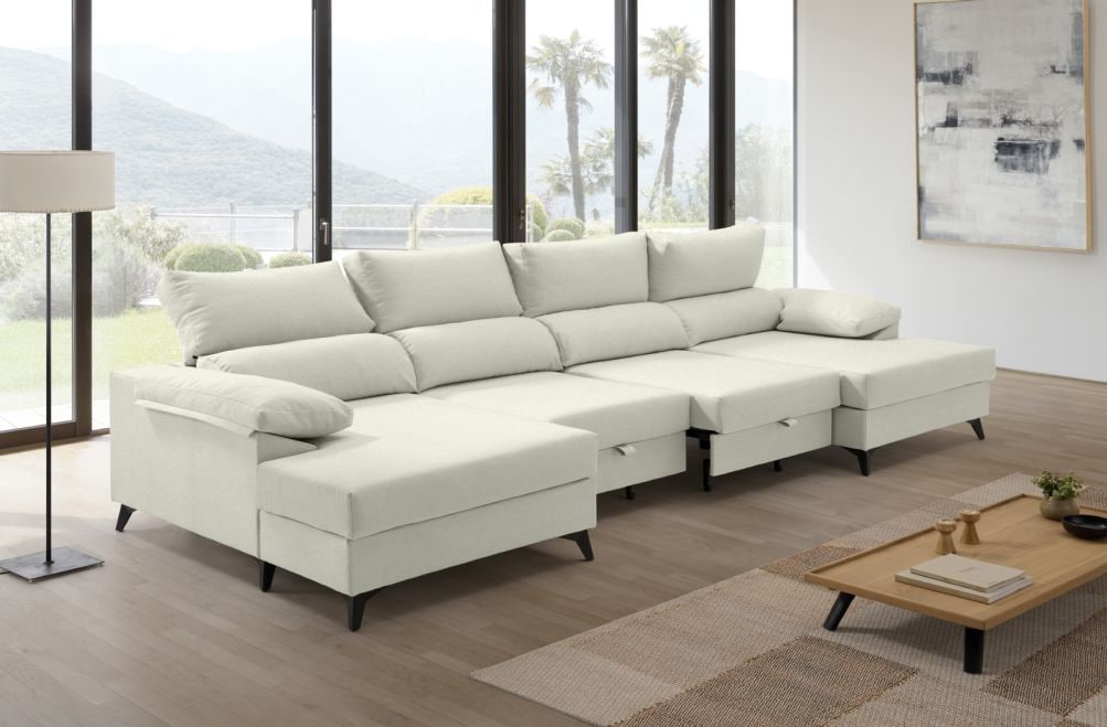 Sofá de tela Hércules de HOME - principal