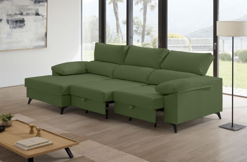 Sofá de tela Hércules de HOME - principal