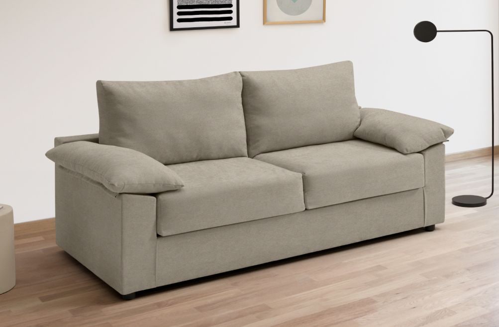 Sofá cama de tela Balear de HOME - principal