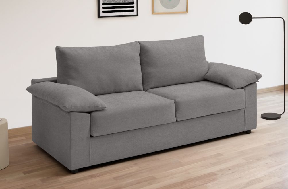 Sofá cama de tela Balear de HOME - principal