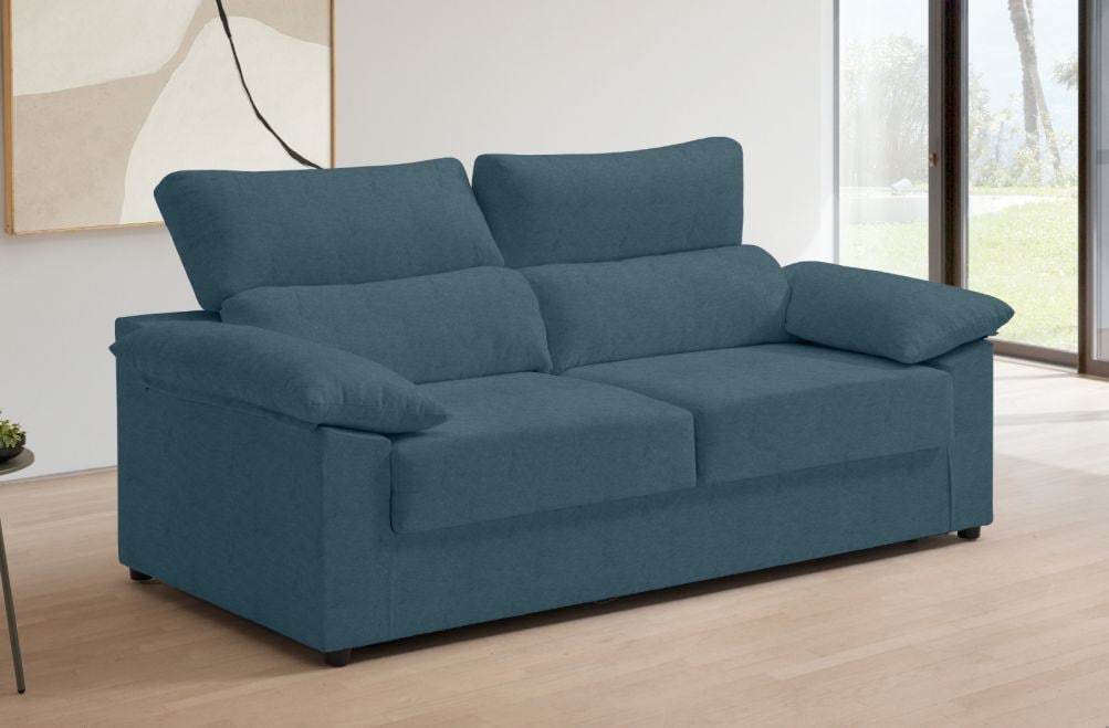 Sofá cama de tela Lecter de HOME - principal