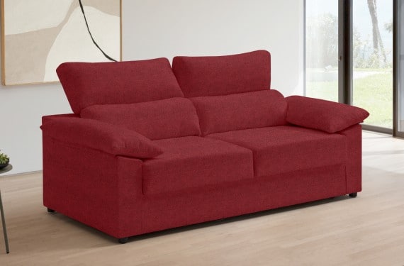 Sofá cama de tela Lecter de HOME - principal