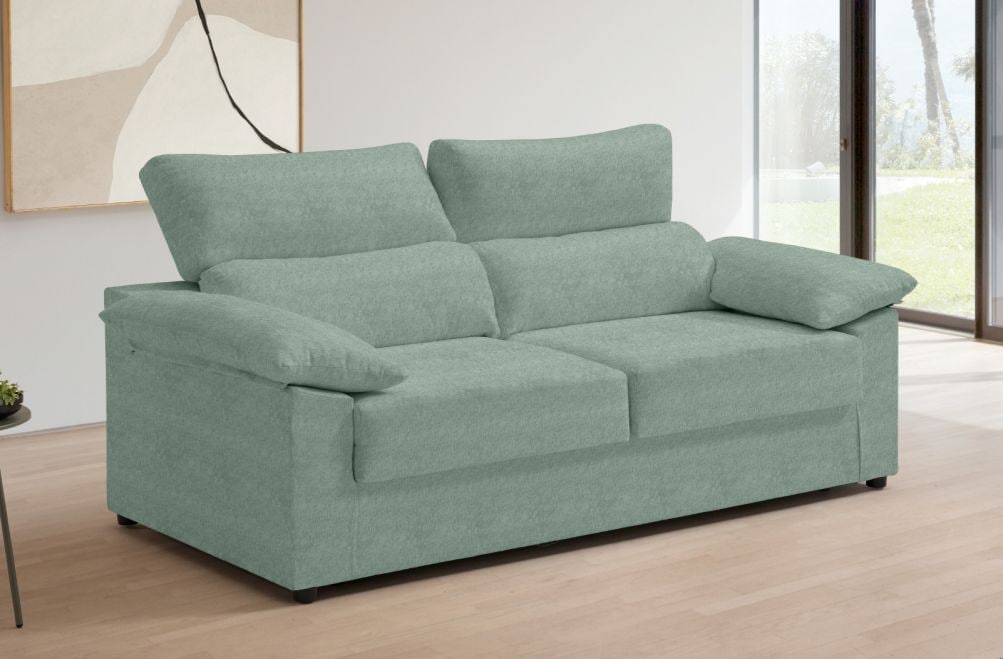 Sofá cama de tela Lecter de HOME - principal