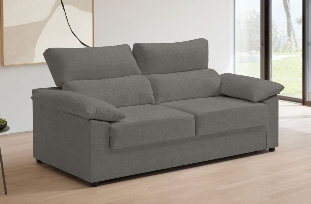 Sofá cama de tela Lecter de HOME - principal