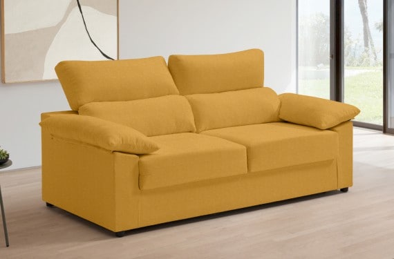 Sofá cama de tela Lecter de HOME - principal