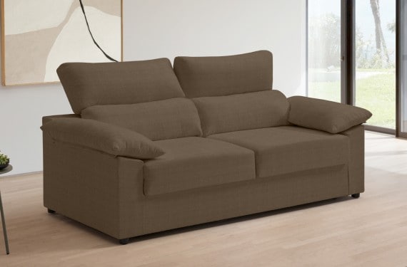 Sofá cama de tela Lecter de HOME - principal