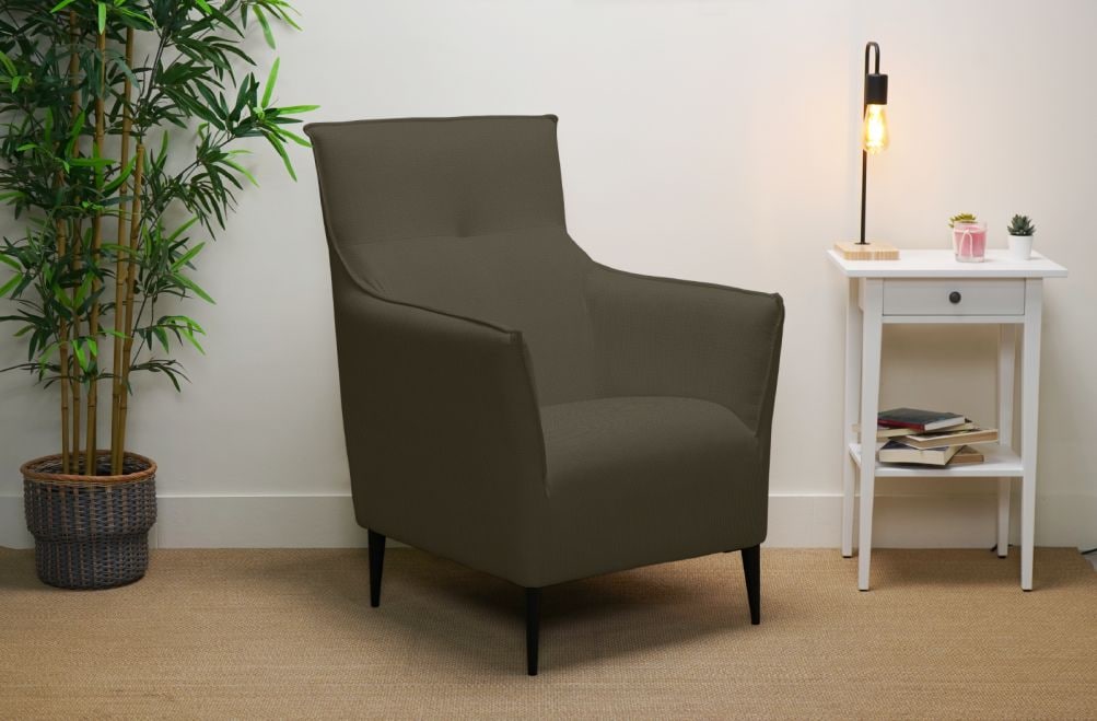 Butaca de tela Gaia de HOME - principal