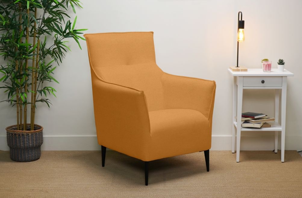 Butaca de tela Gaia de HOME - principal