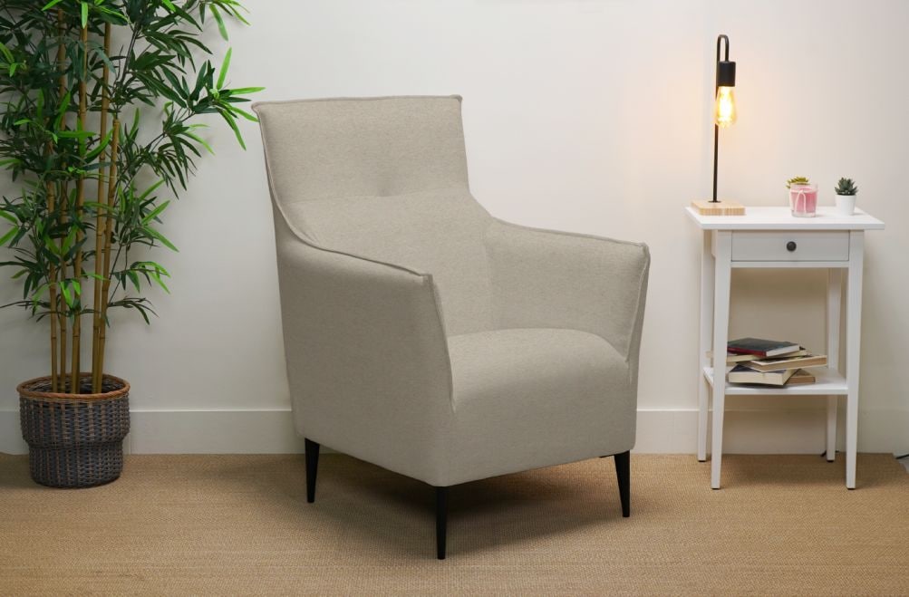 Butaca de tela Gaia de HOME - principal