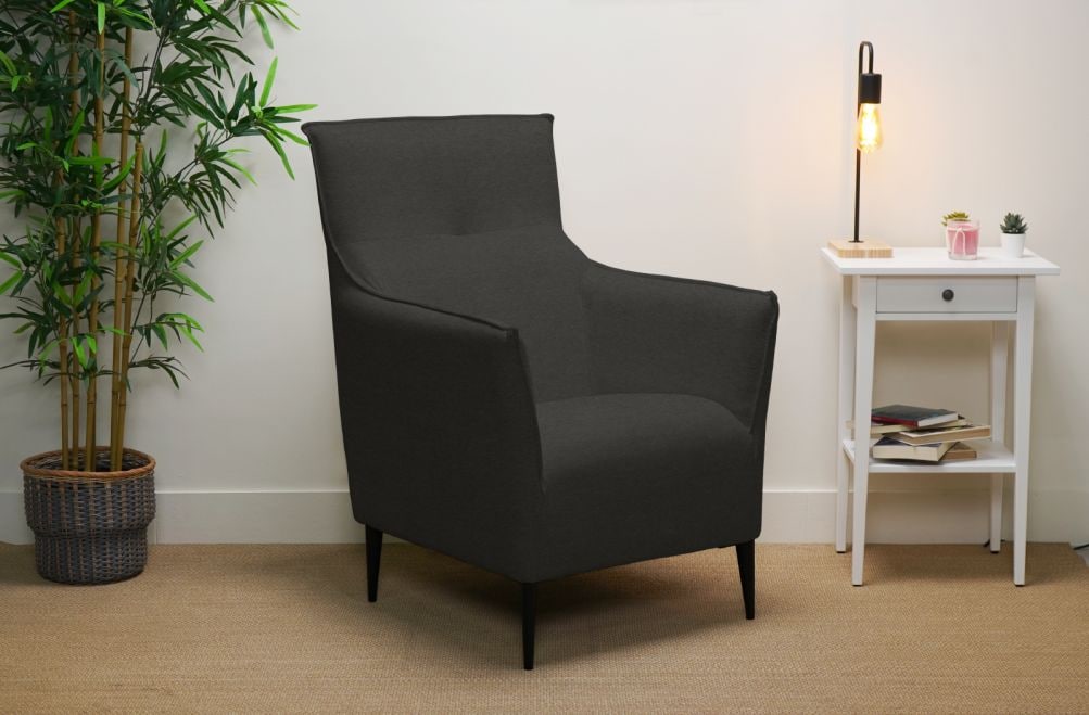 Butaca de tela Gaia de HOME - principal