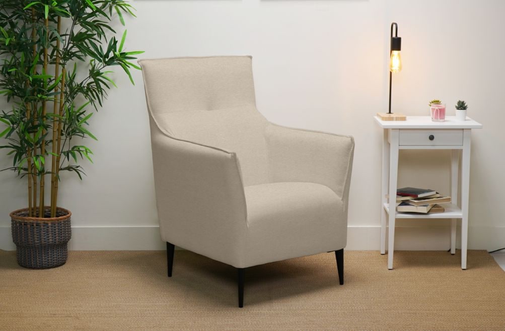 Butaca de tela Gaia de HOME - principal