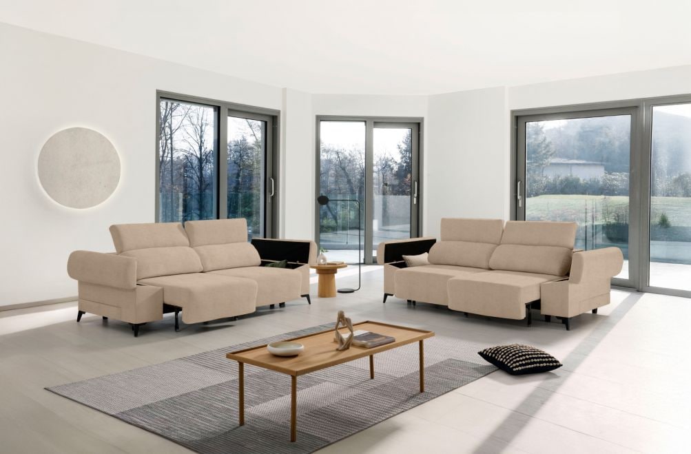 Sofá de tela Corsa de HOME - principal