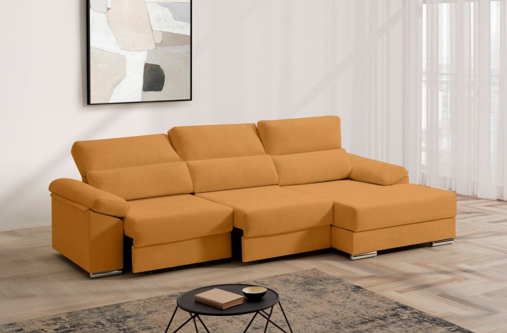 Sofá de tela Kevin de HOME - principal