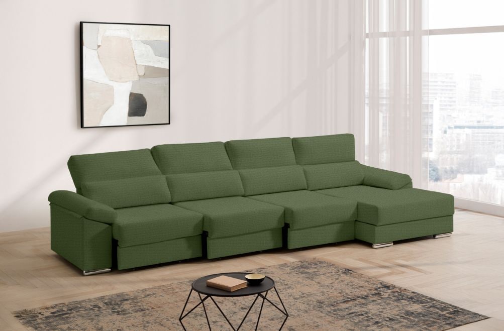 Sofá de tela Kevin Plus de HOME - principal